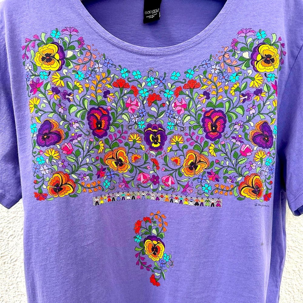 Ladies Boutique Floral T-Shirt